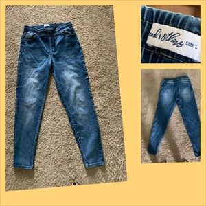 Women’s size leg Stretchy joggers jeans